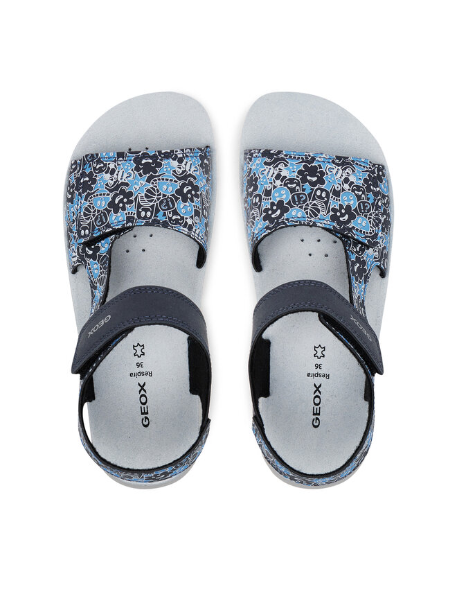 Geox Sandalen Geox J Lightfloppy J45GQE 000CE CF44D S Dunkelblau