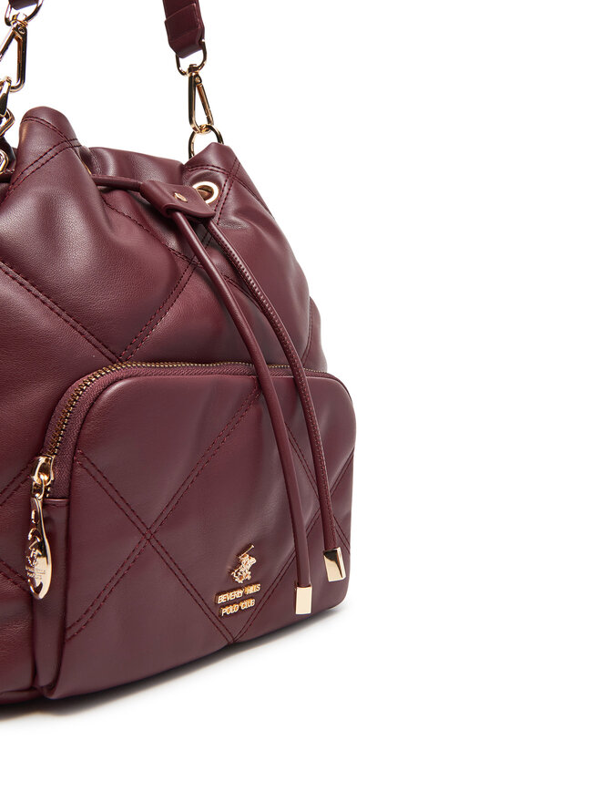 Beverly Hills Polo Club Handtasche Beverly Hills Polo Club CEO-BHPC-C-011-08 Dunkelrot