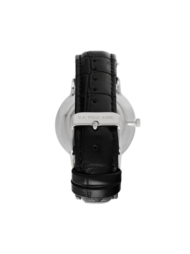 U.S. Polo Assn. Pulkstenis U.S. Polo Assn. Dorian USP7273ST Melns