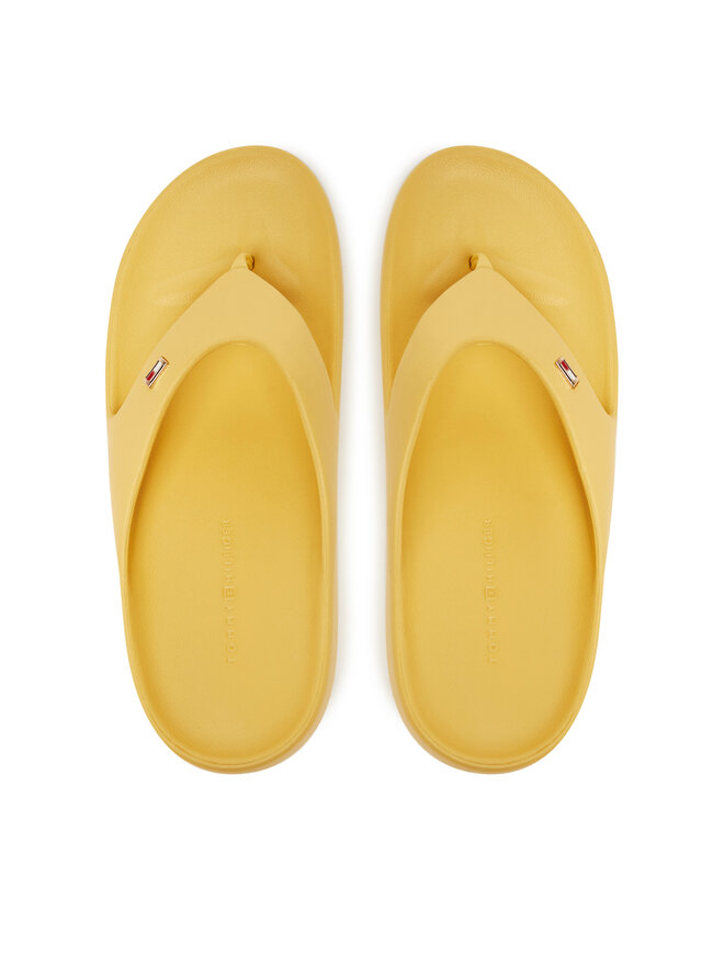 Tommy Hilfiger Žabky Tommy Hilfiger Comfort Beach Sandal FW0FW08522 Žlutá