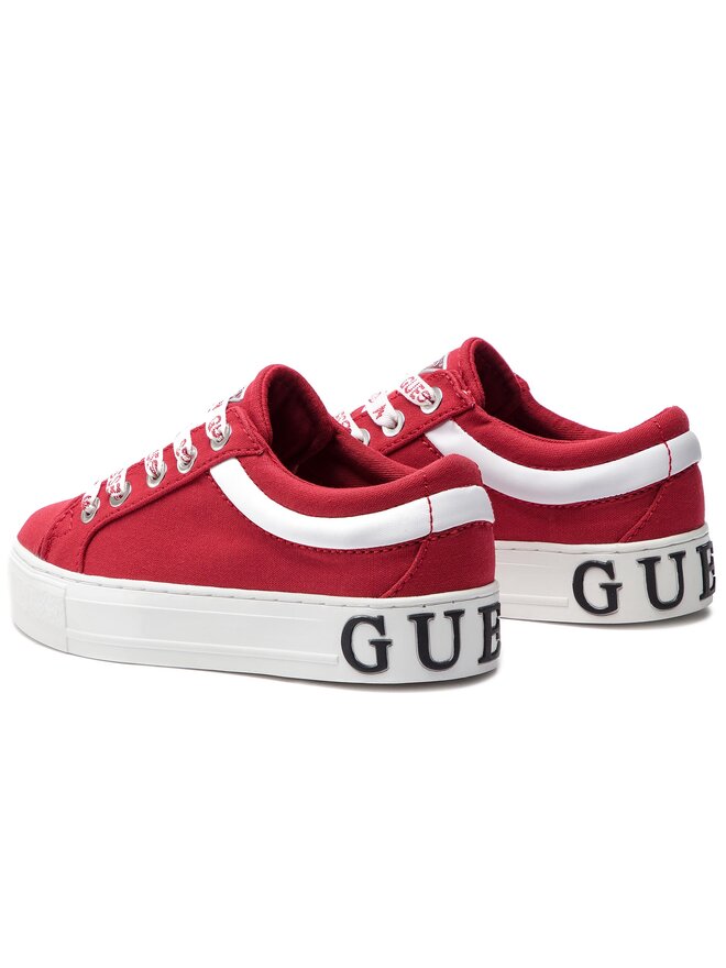 Zapatillas guess mujer rojas online