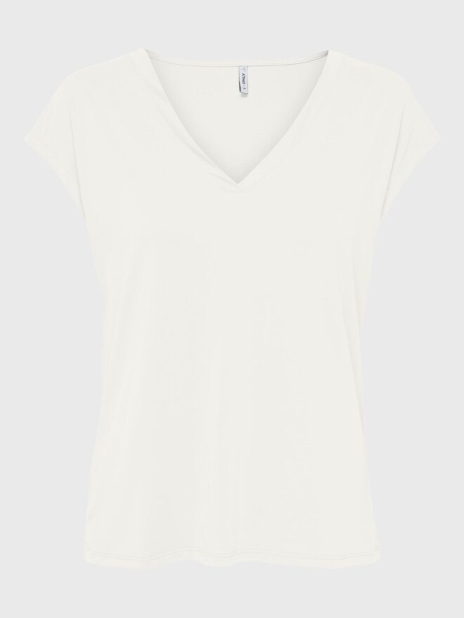 ONLY ONLY T-Shirt Free 15287041 Λευκό Regular Fit