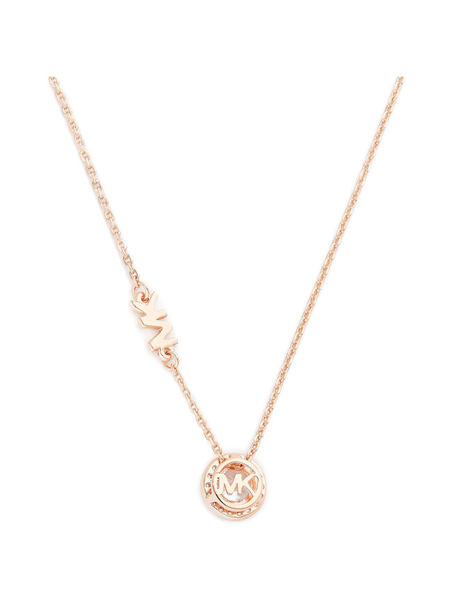 Naszyjnik Michael Kors Pave Halo Necklace MKC1208AN791 Złoty