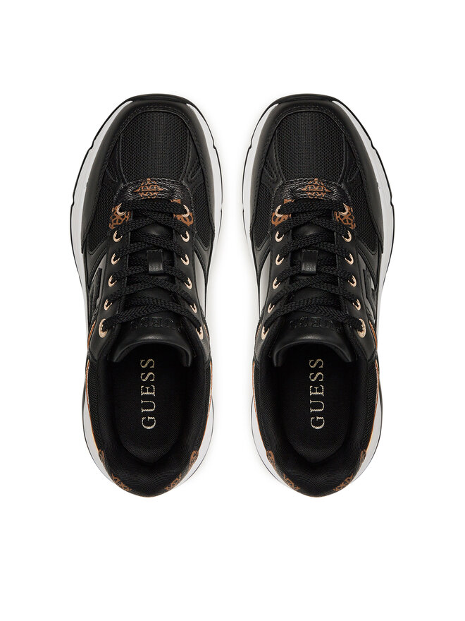 Guess Sneakersy Guess FLTFON FAB12 Czarny