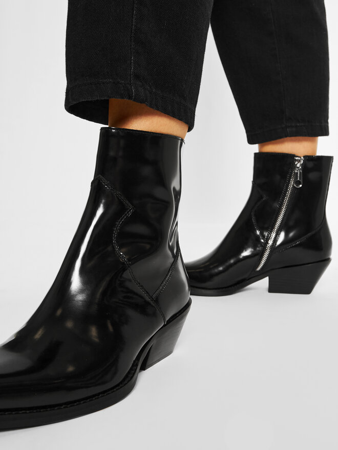 Calvin Klein Jeans Stiefeletten Calvin Klein Jeans Arianna Box Calf R0727 Schwarz