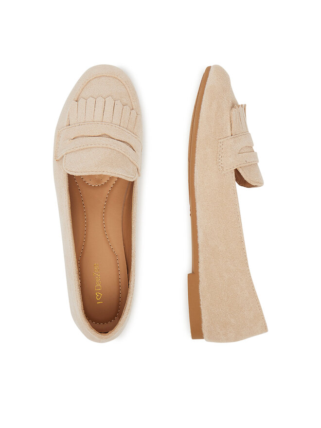 DeeZee Slipper DeeZee QH1829-58 Beige