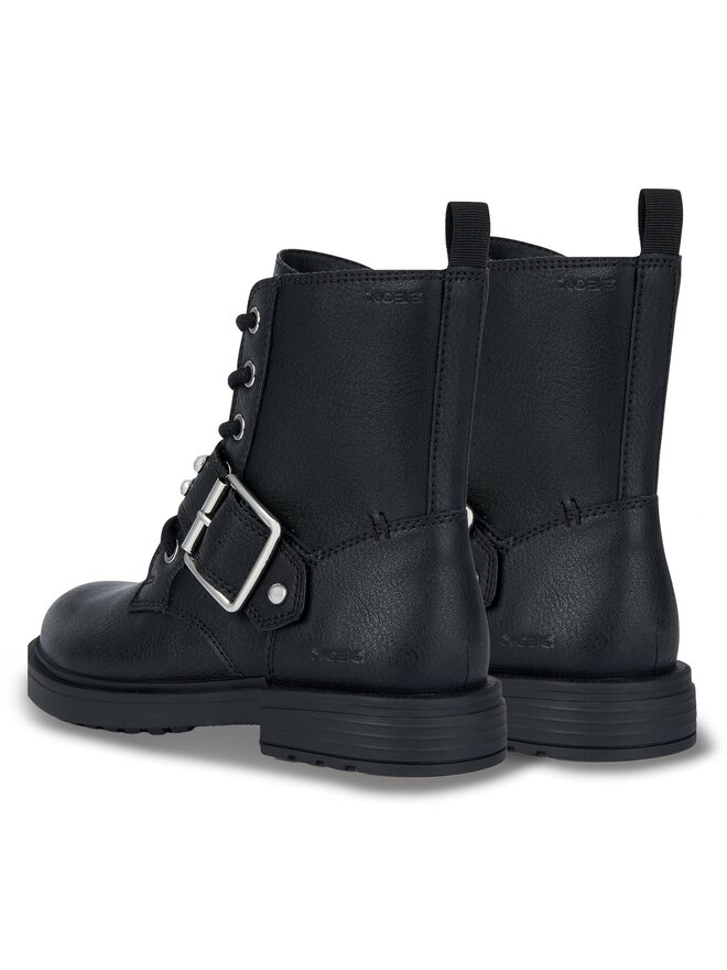 Geox Боти Geox J Eclair Girl J369QD 000BU C9999 M Черен
