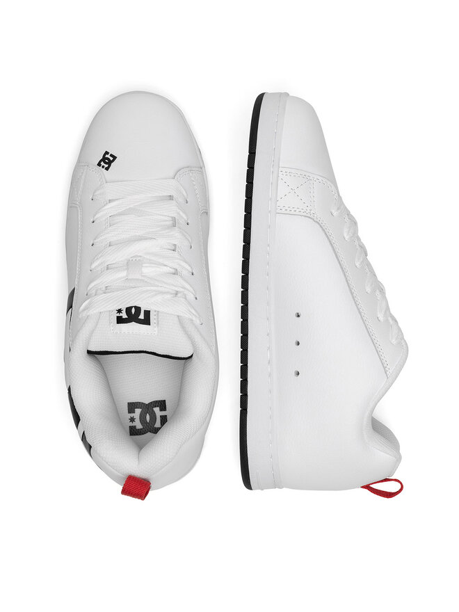 DC Sneakersy DC COURT GRAFFIK SQ ADYS100442-WLK Bílá