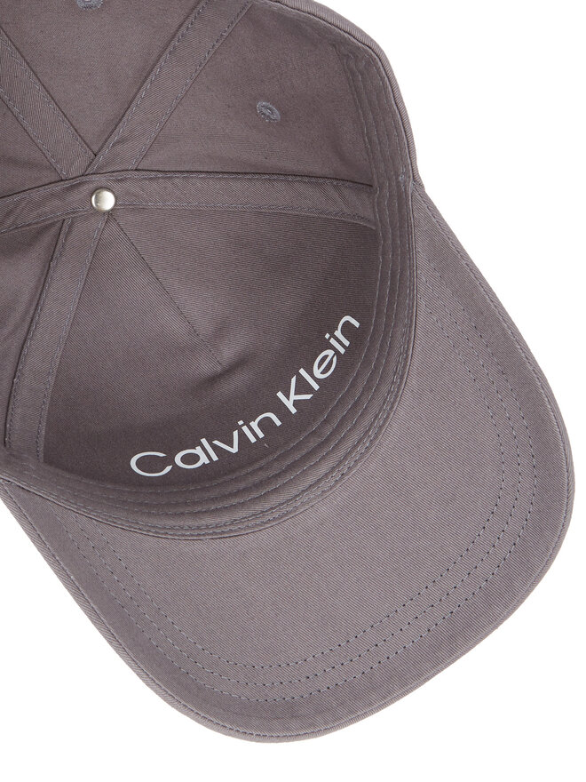 Calvin Klein Czapka z daszkiem Calvin Klein Embroidery Bb Cap K50K505737 Szary