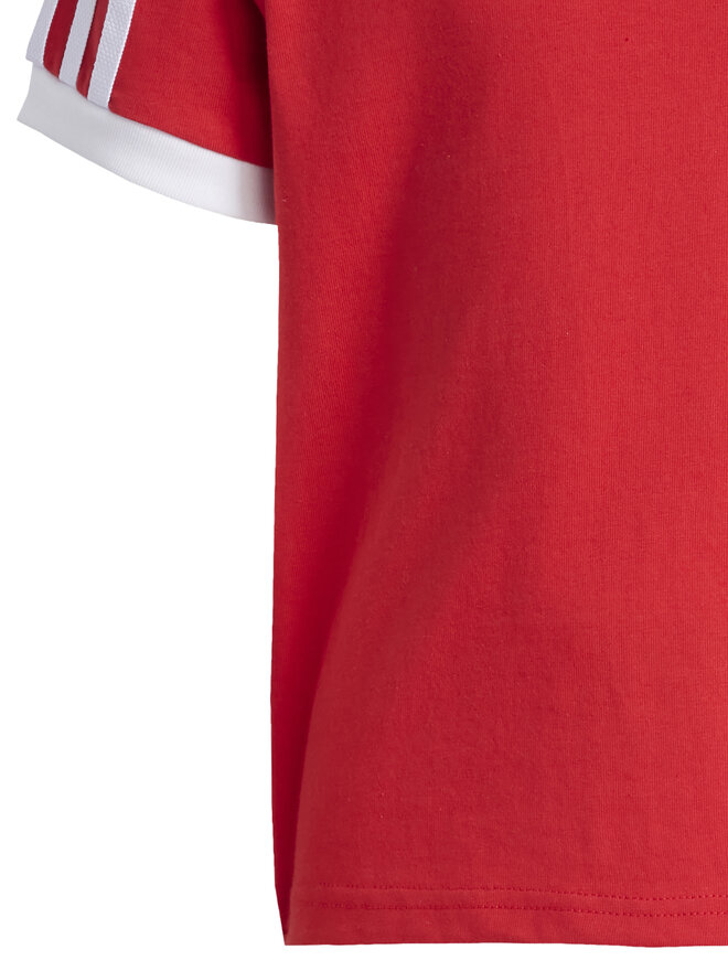 adidas adidas Majica adicolor Trefoil JY3748 Rdeča Loose Fit