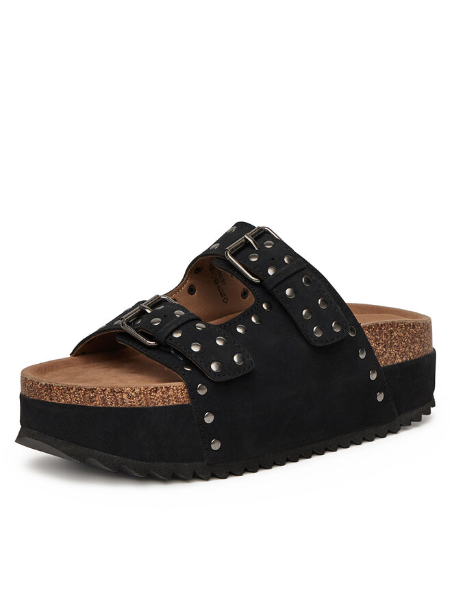 DeeZee Klapki DeeZee LB-P1685 Czarny