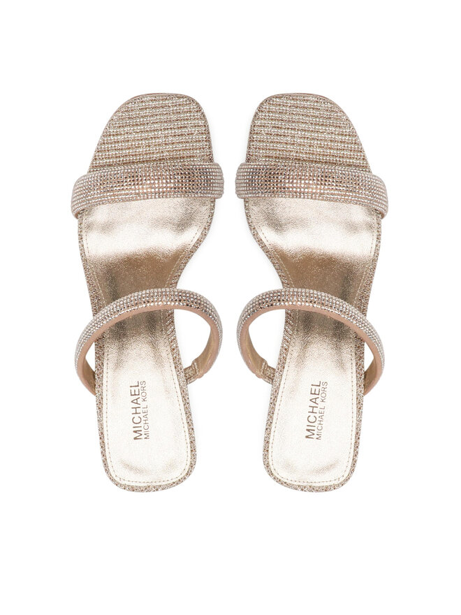 MICHAEL Michael Kors Шльопанці MICHAEL Michael Kors Clara Sandal 40R2CLHA2S Золотий
