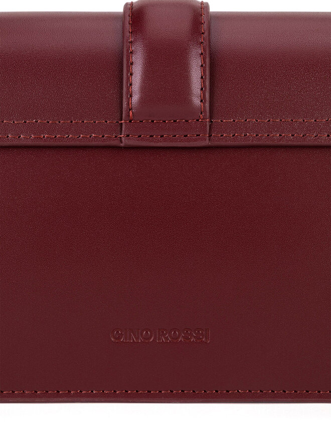 Gino Rossi Ročna torba Gino Rossi CS10402B001 Bordo rdeča