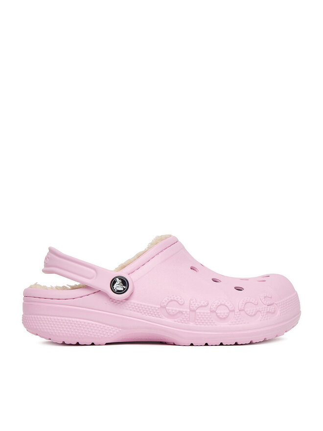 Crocs Шльопанці Crocs C-BAYA LINED CLOG 205969-6GD Рожевий