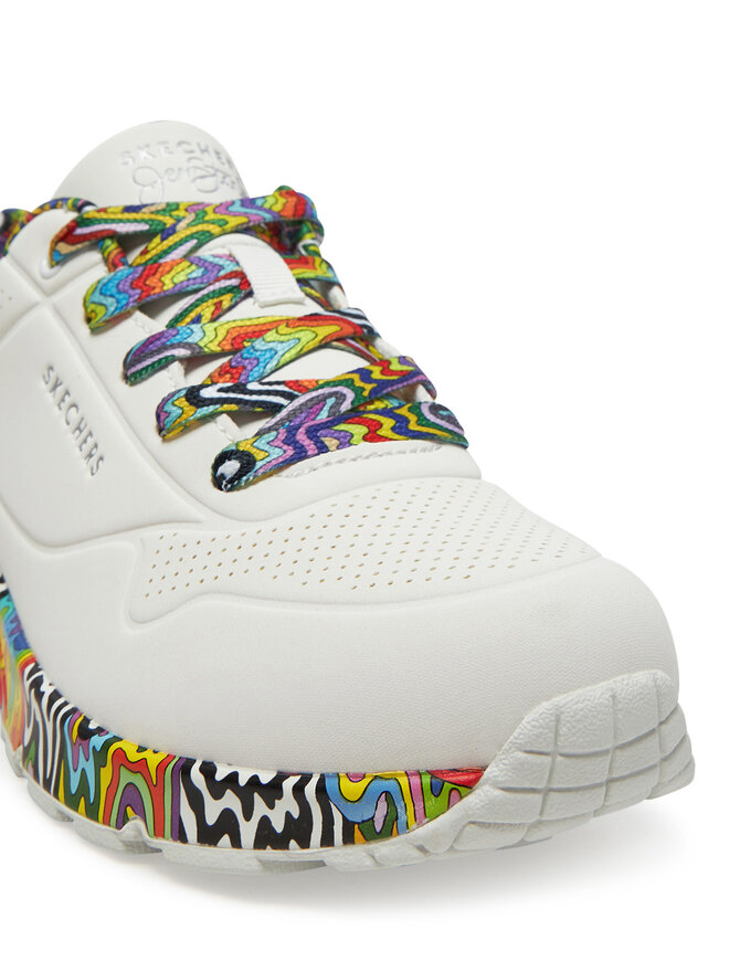 Skechers Sneakers Skechers Jen Stark: Uno - Mini Drip 177959/WMLT Weiß