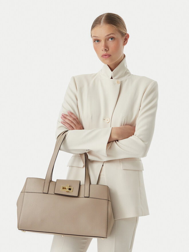 Furla Handtasche Furla Amelia L Tote WB01980 BX4546 CN 4892S Beige