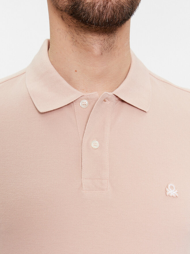 United Colors Of Benetton United Colors Of Benetton Poloshirt 3089J3179 Beige Regular Fit