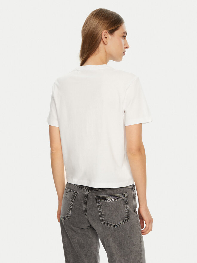 Guess Jeans Guess Jeans Marškinėliai W5RI43 K8HM0 Balta Regular Fit