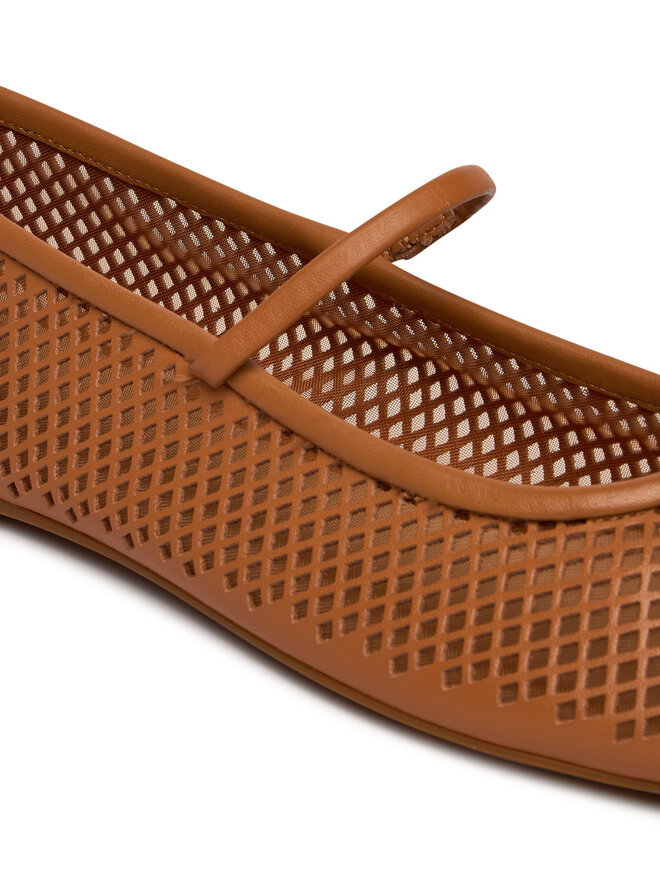 LAUREN RALPH LAUREN Ballerinas LAUREN RALPH LAUREN Jayna 802P04176006 Braun