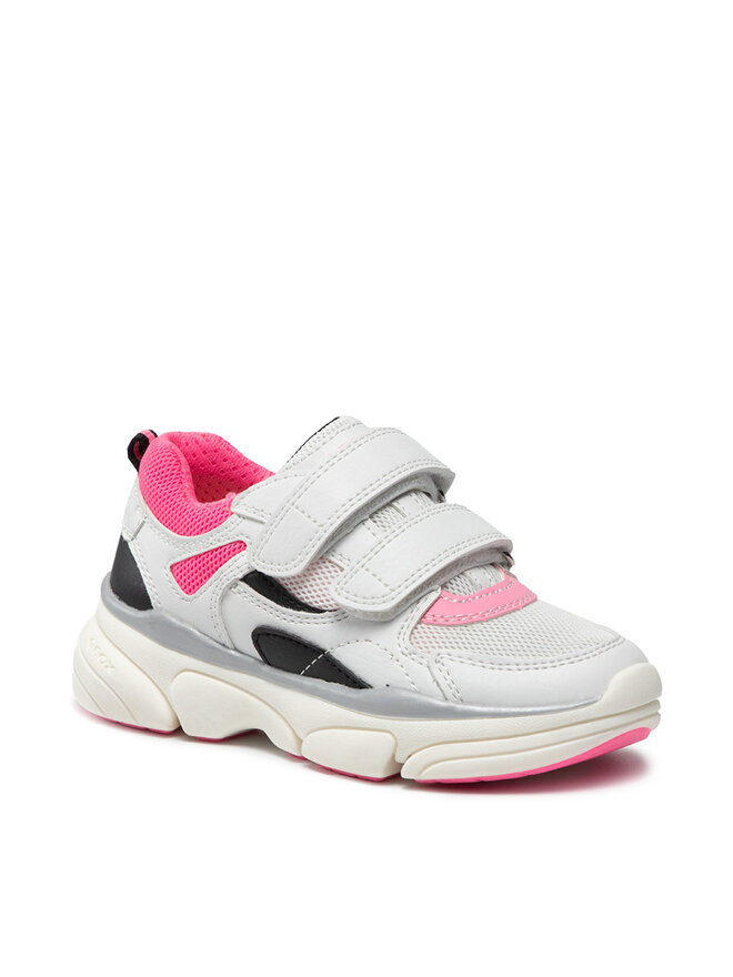 Geox Snīkeri Geox J Lunare G. E J02BGE 0BC14 C0563 M Balts