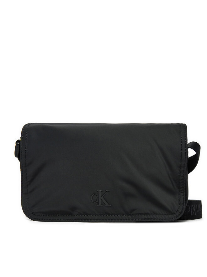 Calvin Klein Jeans Crossover torbica Calvin Klein Jeans Over Webbing K50K512566 Crna