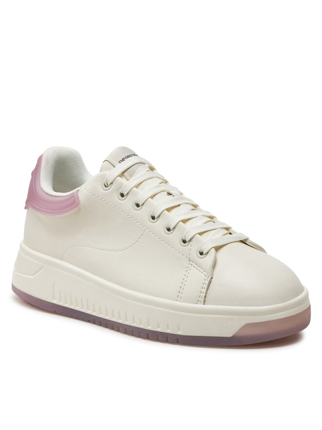 Emporio Armani Sneakersy Emporio Armani X3X024 XR128 C659 Écru