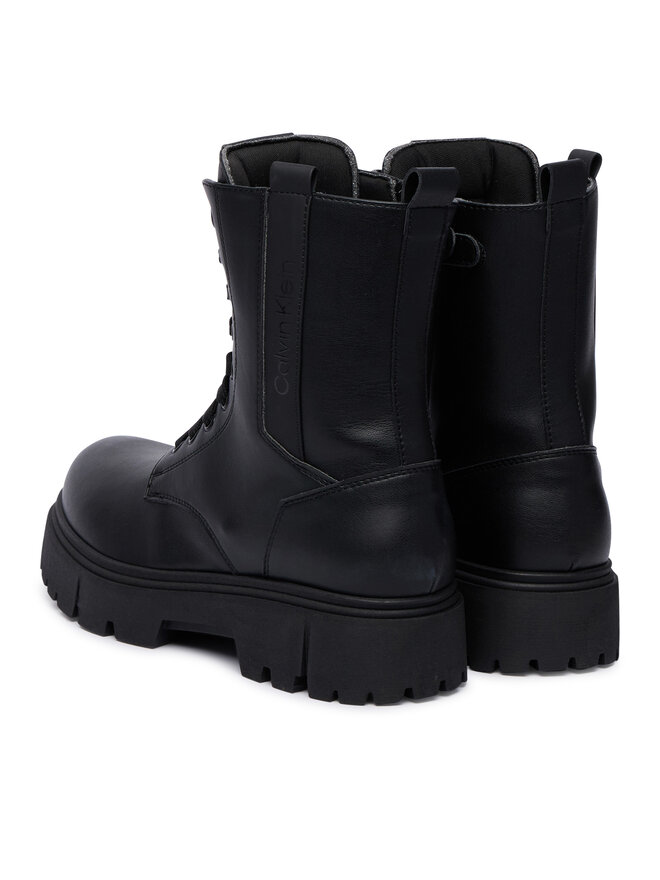 Calvin Klein Schnürstiefeletten Calvin Klein V4A5-83430-1355 D Schwarz