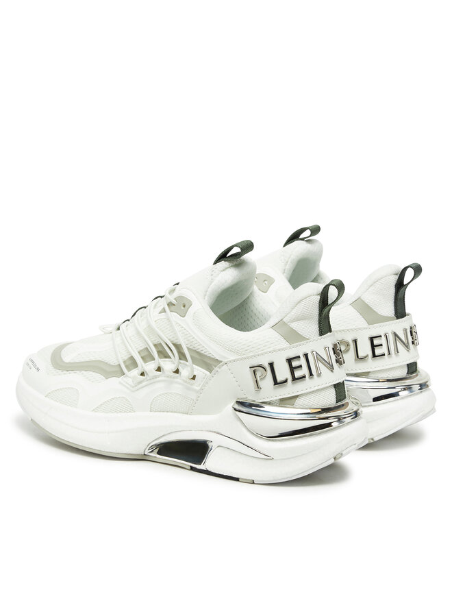Plein Sport Sneakersy Plein Sport SAES USC0736 STE003 Biały