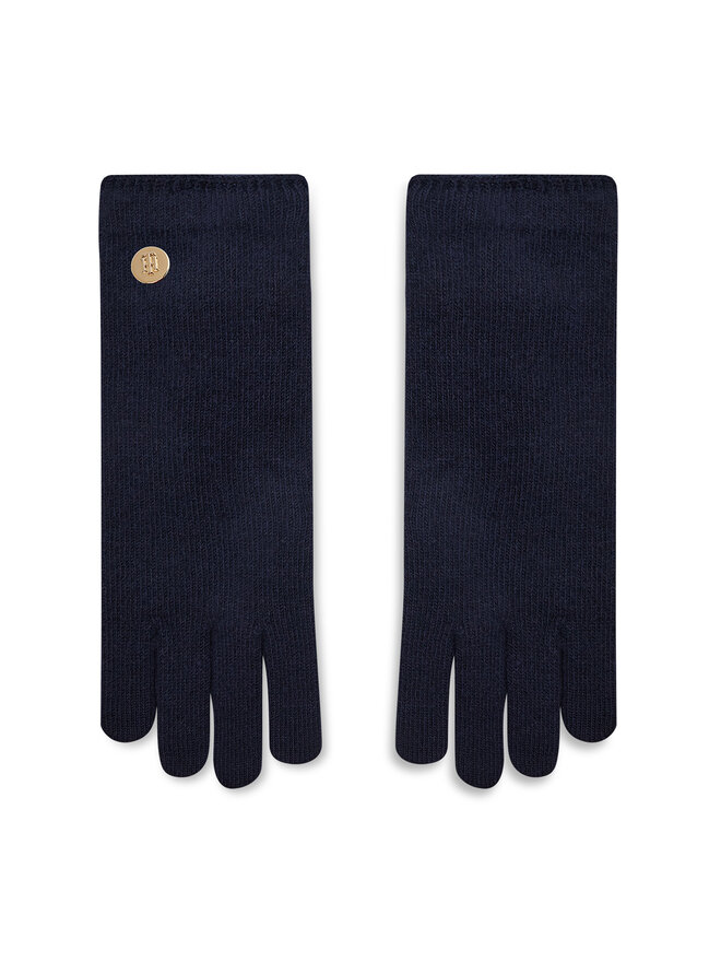 Gants femme Tommy Hilfiger Elevated AW0AW13907 Bleu marine fr.eschuhe.ch