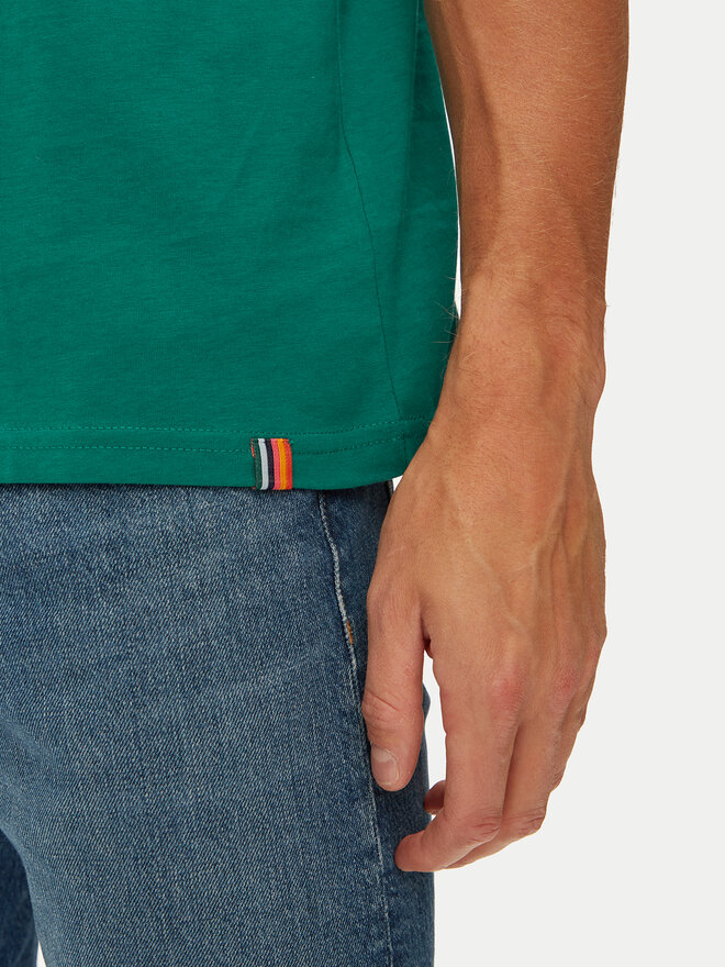 United Colors Of Benetton United Colors Of Benetton Marškinėliai 3I1XU109Q Žalia Relaxed Fit