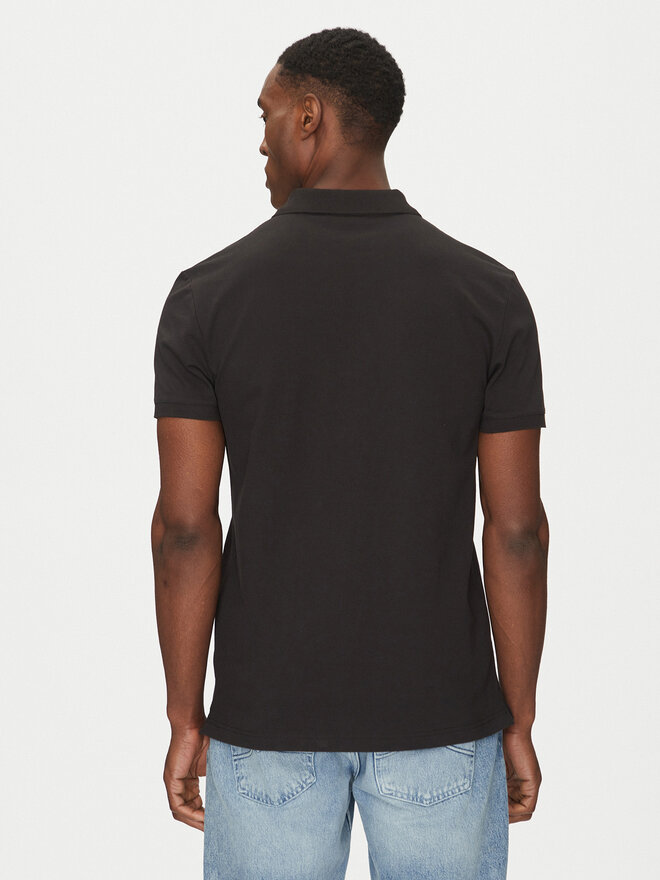 Calvin Klein Jeans Calvin Klein Jeans Поло Monologo J30J325664 Чорний Regular Fit