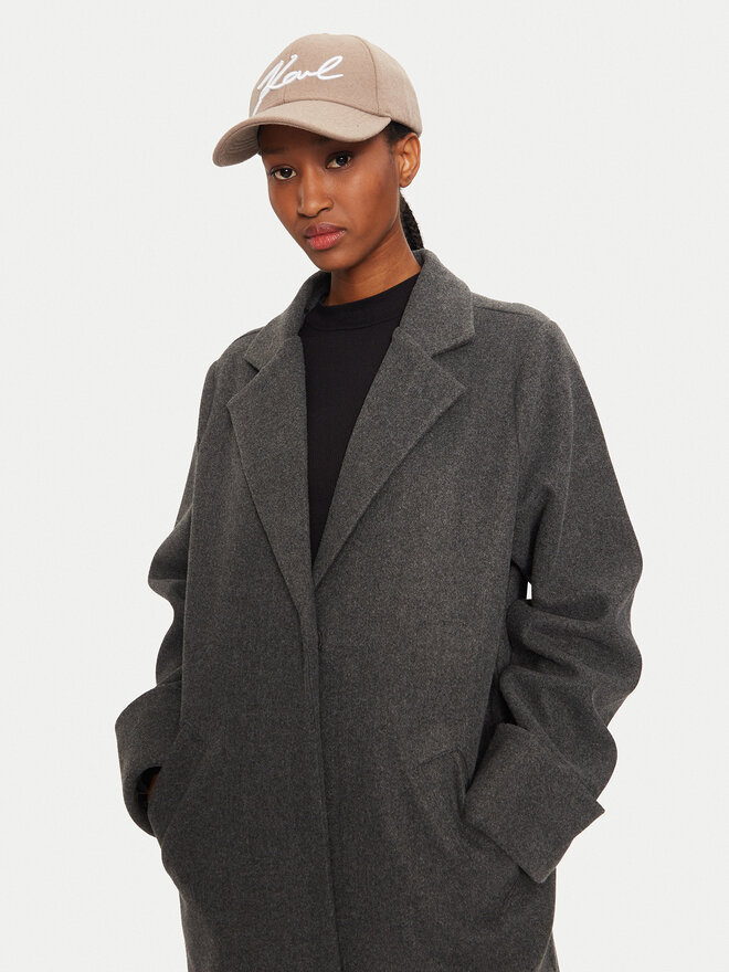 KARL LAGERFELD Шапка с козирка KARL LAGERFELD 246W3406 Бежов