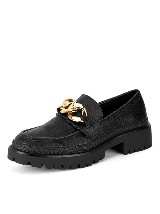 DeeZee Loafersy DeeZee 23038T259 Czarny