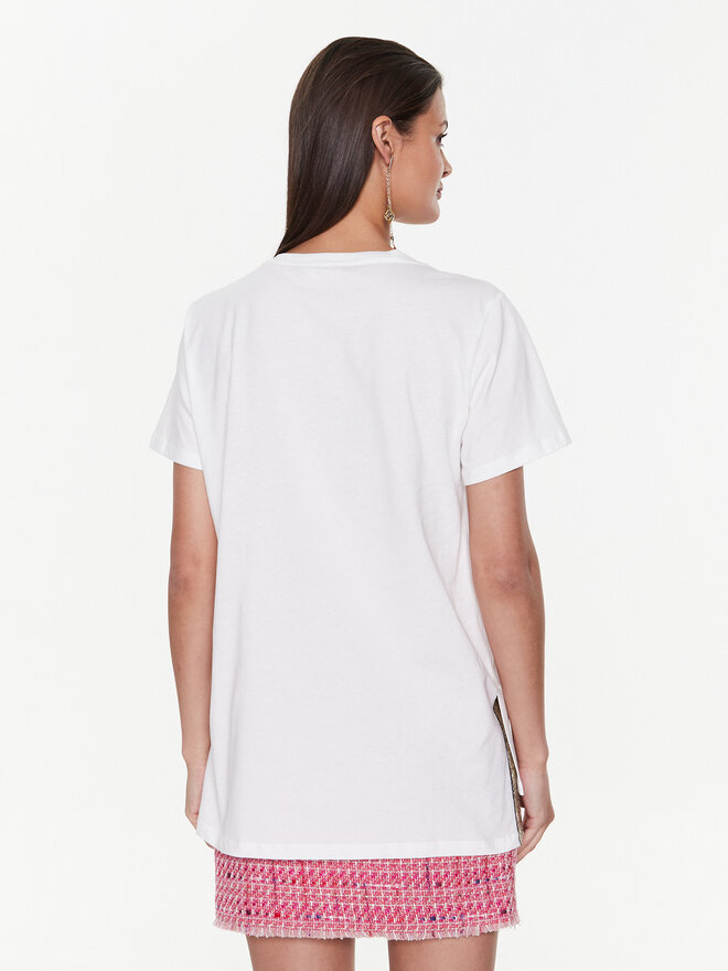 Liu Jo Sport Liu Jo Sport Camiseta TA3185 JS923 Blanco Regular Fit