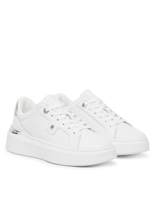 Tommy Hilfiger Sneakers Tommy Hilfiger Th Platform Chic Sneaker FW0FW09626 Weiß