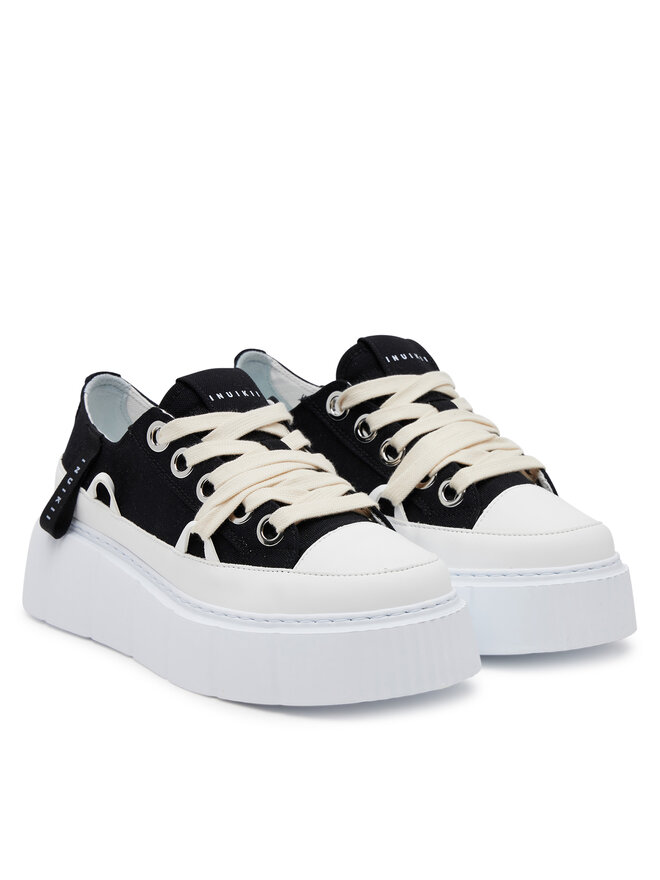 Inuikii Trampki Inuikii Matilda Canvas Low 30102-025 Czarny