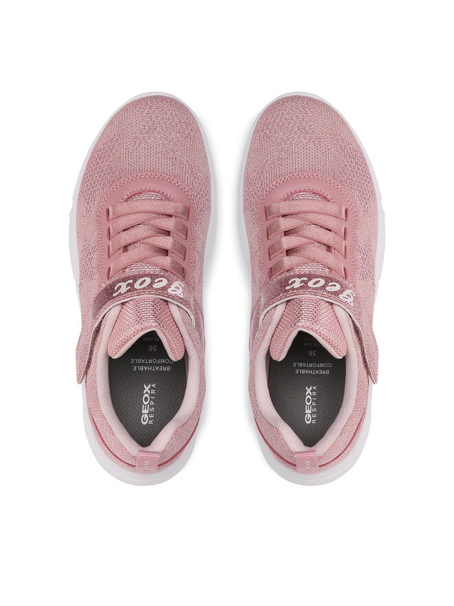 Geox Sneakersy Geox J Adril G. D J25DLD 07QBC C8172 D Ružová