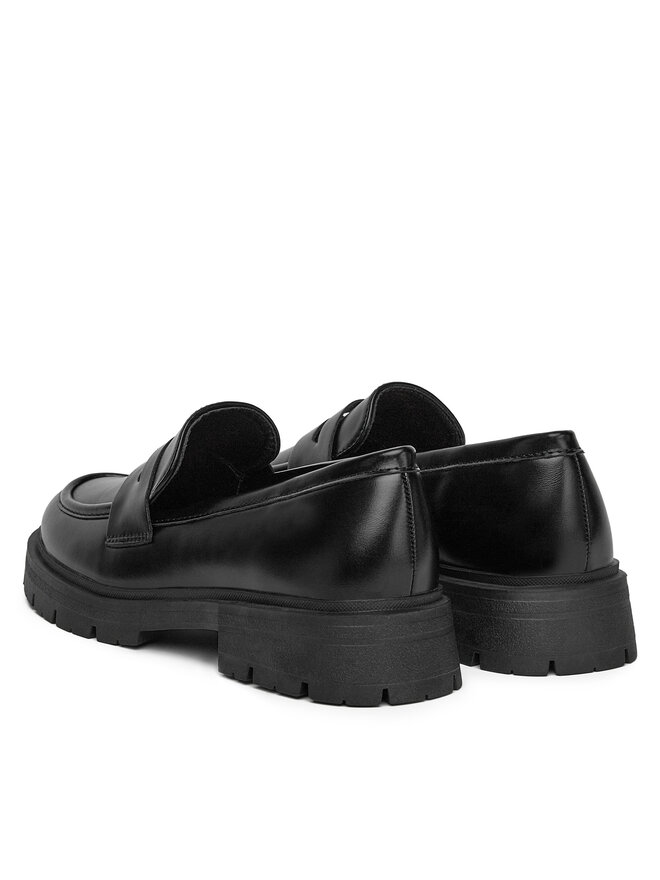 DeeZee Loafersy DeeZee 8-124-2 Czarny