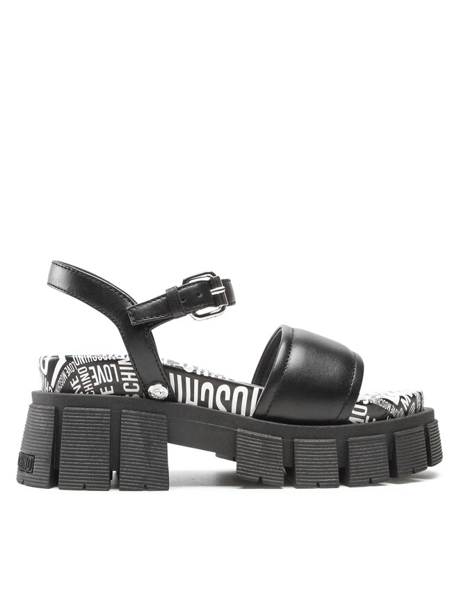 LOVE MOSCHINO Сандали LOVE MOSCHINO JA16327G0EIAL000 Черен