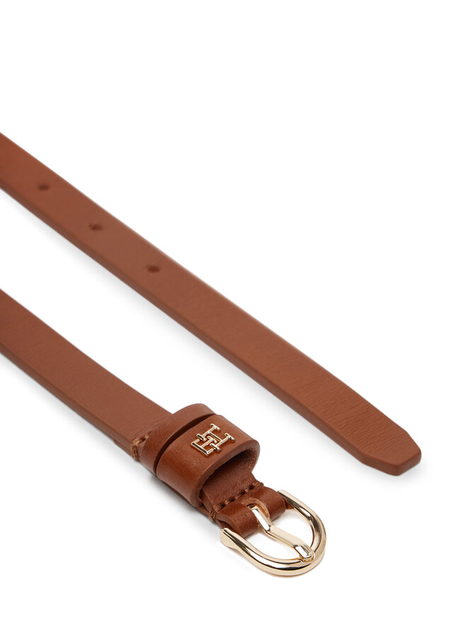 Tommy Hilfiger Ζώνη Γυναικεία Tommy Hilfiger Essential Effortless 1.5 AW0AW17246 Καφέ