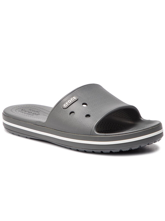 Pantoletten Crocs Crocband III Slide 205733 Grau eschuhe