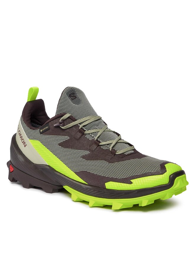 Salomon Scarpe da trekking Salomon Cross Over 2 GORE-TEX L47268600 Verde