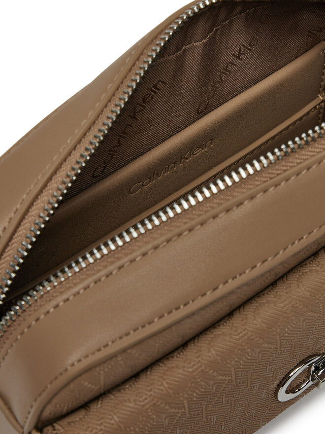 Calvin Klein Torbica Calvin Klein Ck Camera Bag W/Pocket_Mono K60K613140 Smeđa