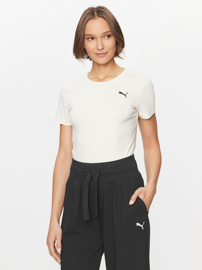 Puma Puma Camiseta Better Essentials 675986 Écru Regular Fit