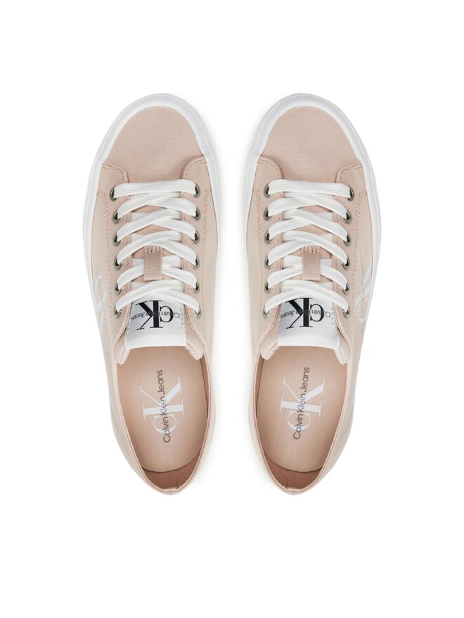 Calvin Klein Jeans Πάνινα παπούτσια Calvin Klein Jeans Vulc Flatform Essential Mono YW0YW01030 Ροζ