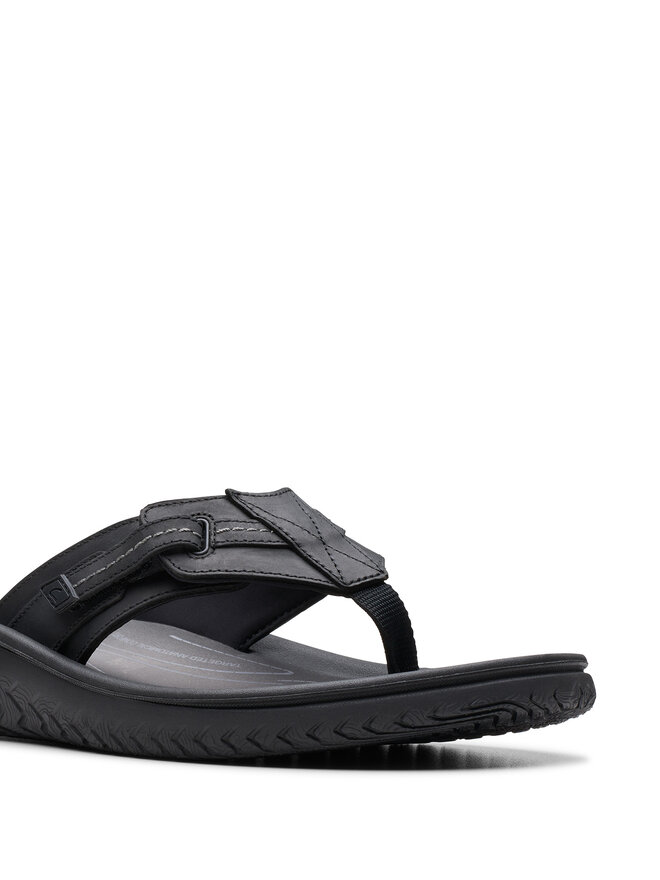 Clarks Zehentrenner Clarks Wesley Sun 26176988 Schwarz