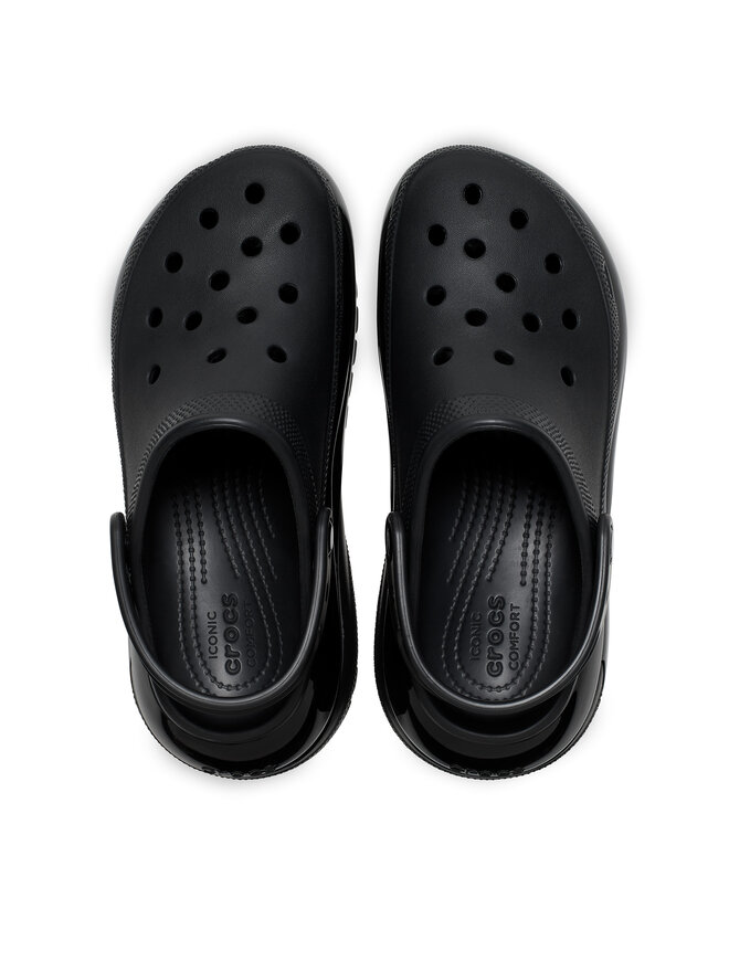 Crocs Παντόφλες Crocs Classic Mega Crush Clog 207988 Μαύρο