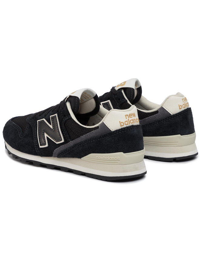 Sneakersy New Balance WL996VHB Czarny | eobuwie.com.pl