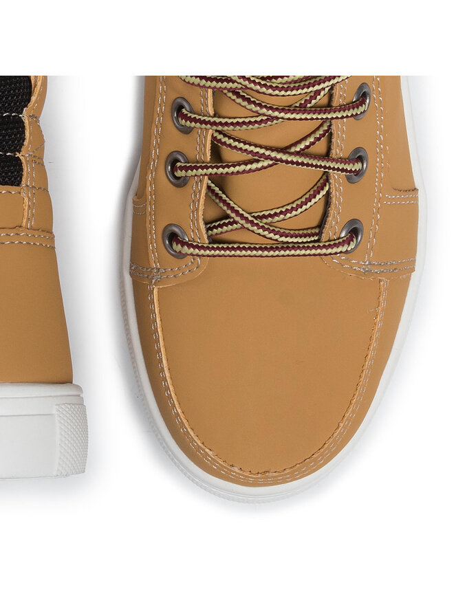 Skechers Kotníková obuv Skechers City Point 91961L/WTN Hnědá
