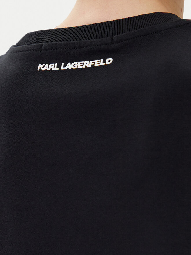 KARL LAGERFELD KARL LAGERFELD Camiseta A1W17130 Negro Regular Fit